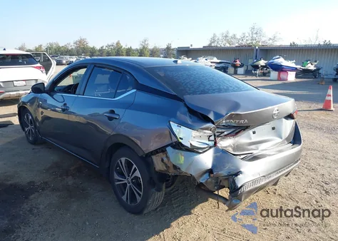 2020 Nissan Sentra Sv Xtronic Cvt from USA, damaged, VIN 3N1AB8CV9LY217984